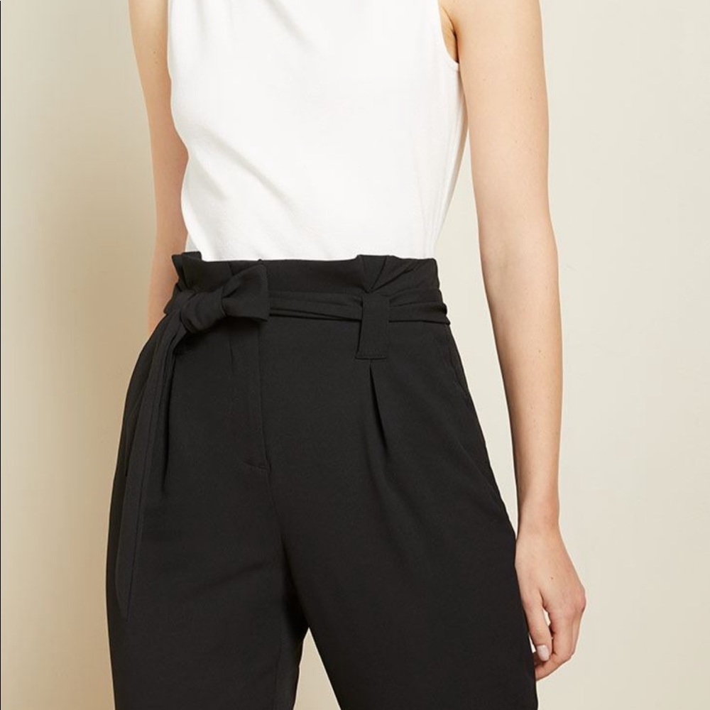 Women’s RW and Co, paper bag waist pants